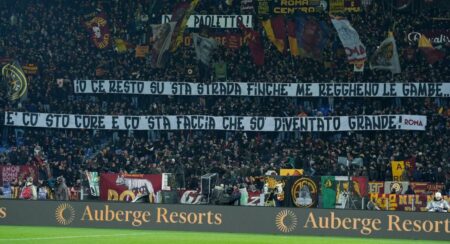 Striscione Roma