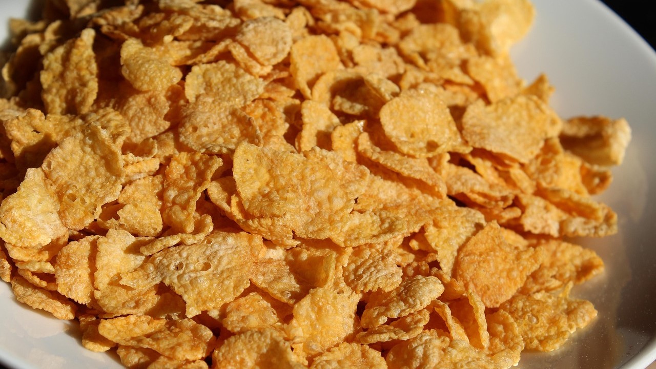 Una ciotola di Corn Flakes