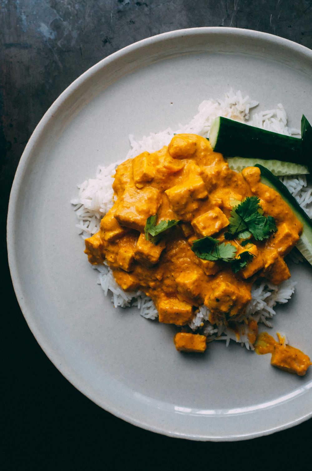 curry di tofu