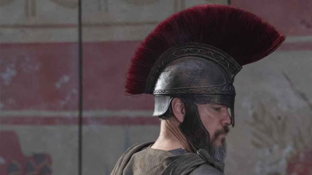 Ulisse interpretato da Matt Damon nel film di Nolan