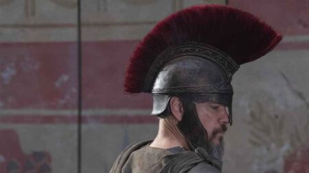 Ulisse interpretato da Matt Damon nel film di Nolan