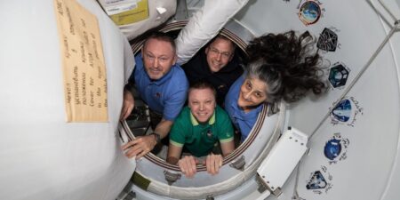 Astronauti NASA nello spazio