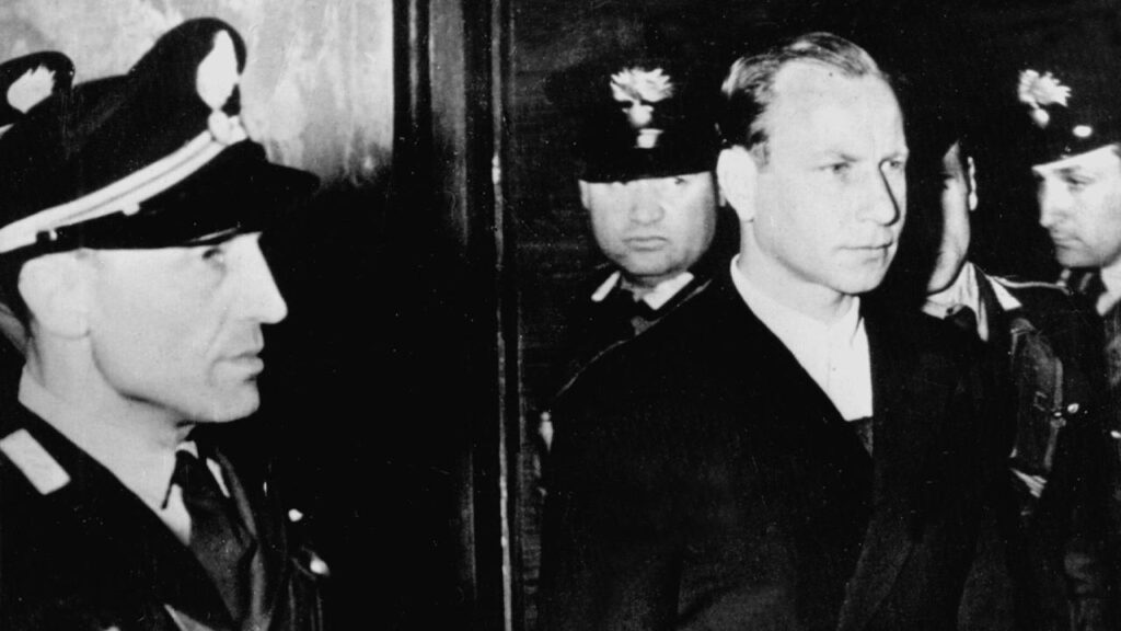 Herbert Kappler arrestato dai carabinieri