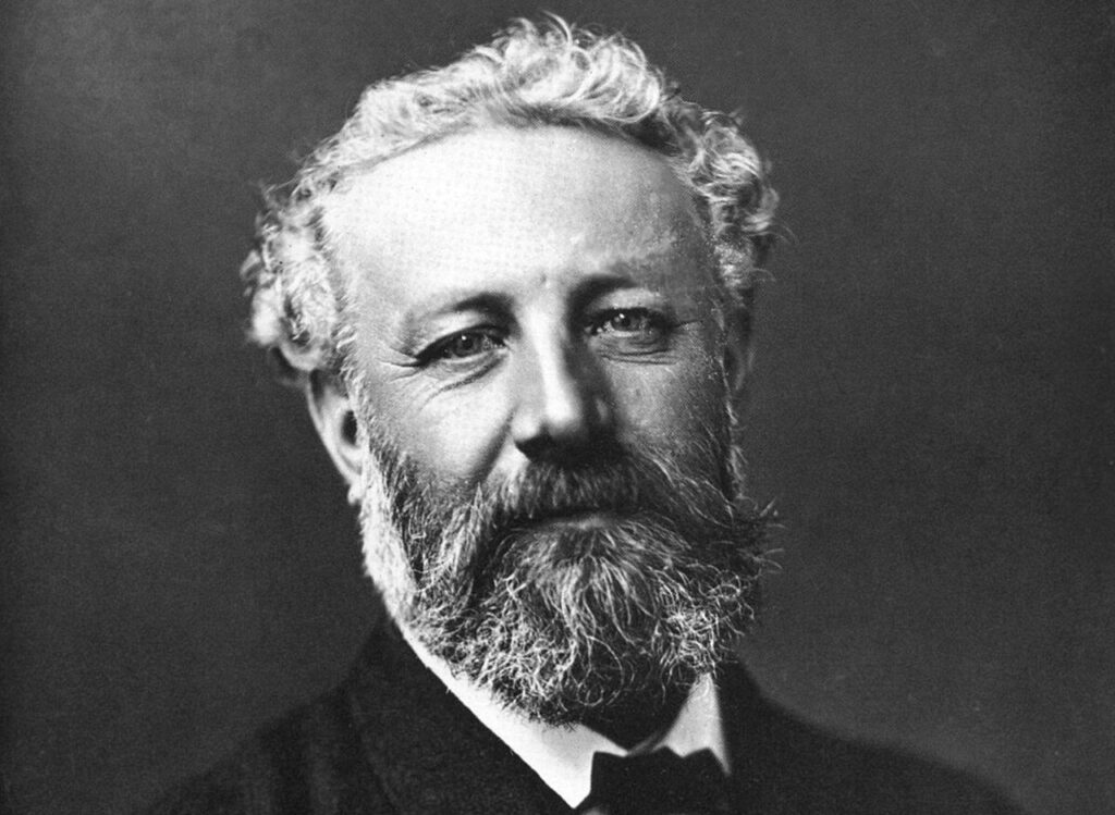 Jules Verne nella foto di Félix Nadar