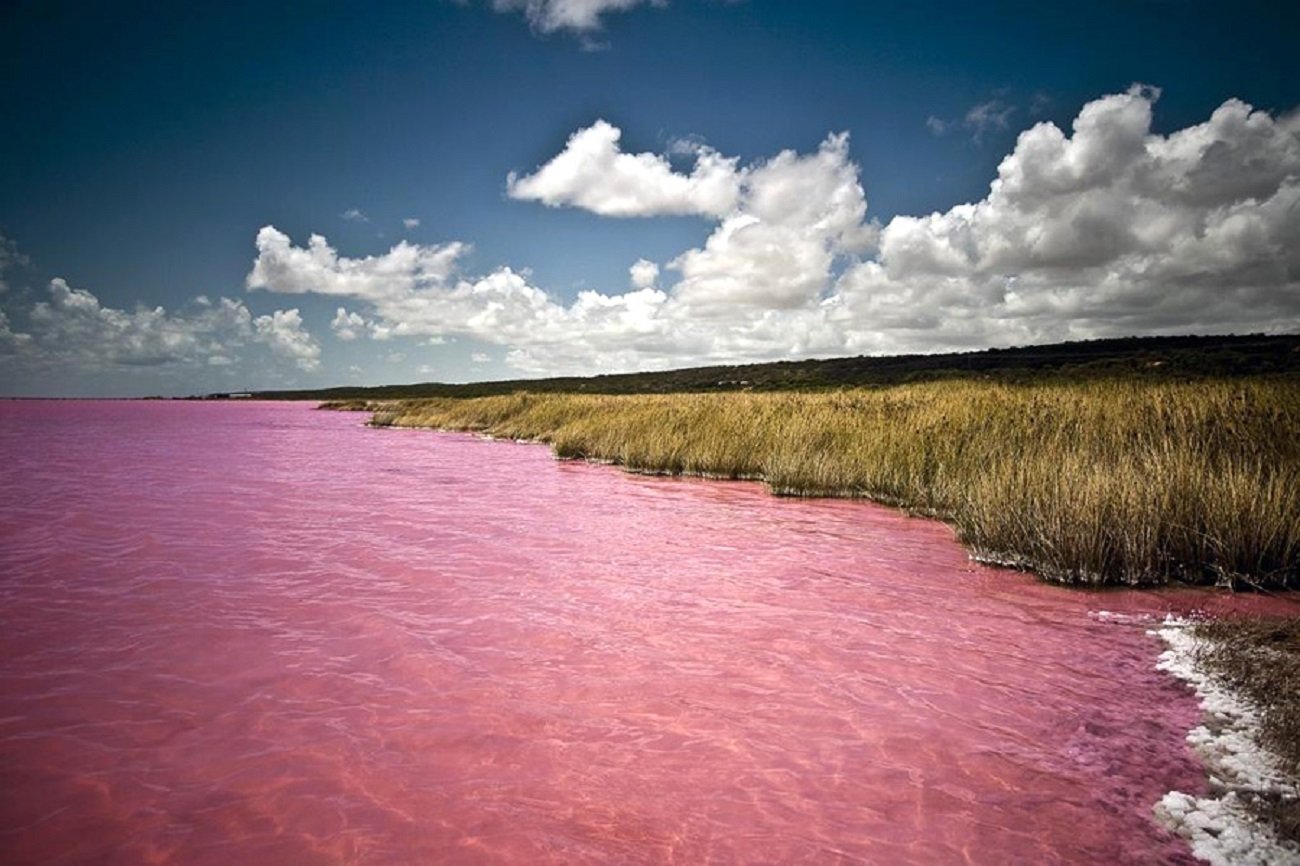 Lago Retba in Senegal