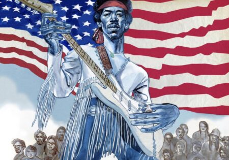 illustrazione dedicata a Jimi Hendrix