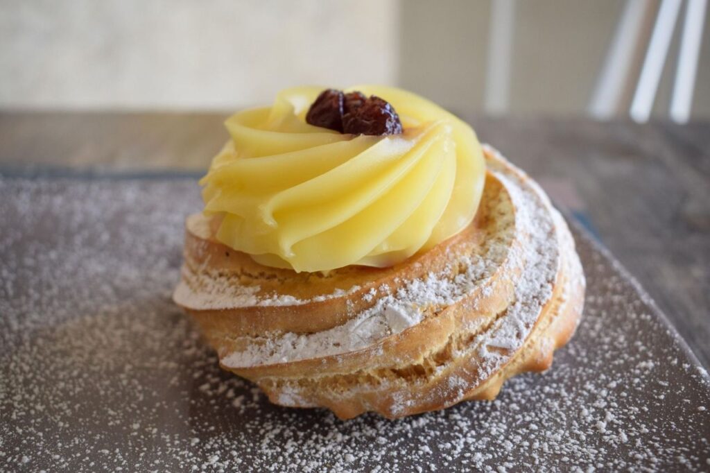 Una meravigliosa zeppola