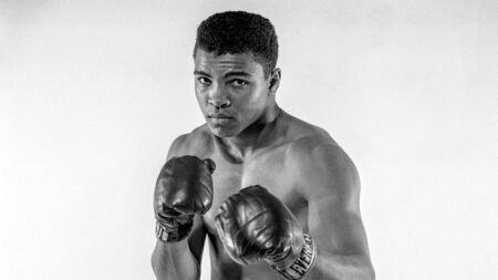 Il giovane pugile Muhammad Ali