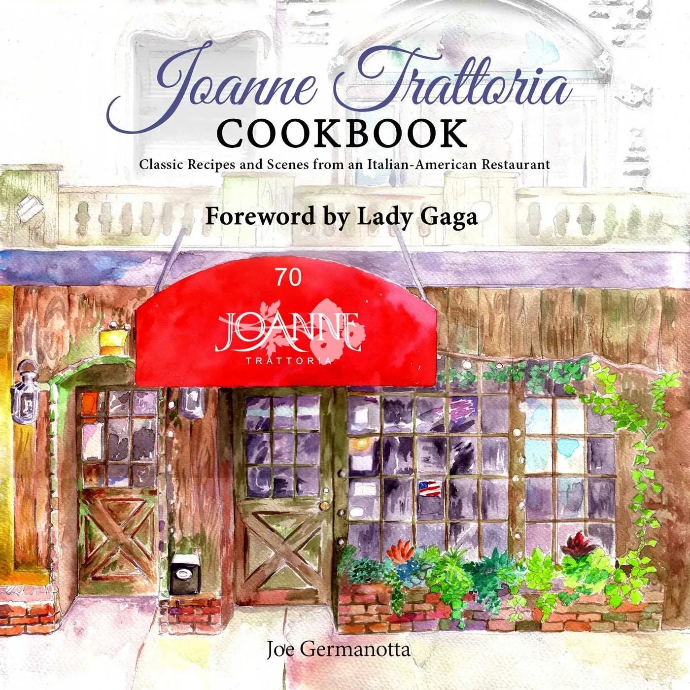 cover libro ricette padre lady gaga