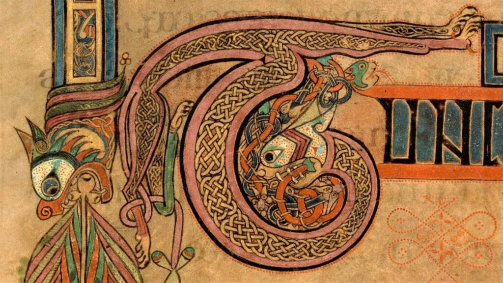 dettaglio del book of kells