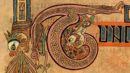 dettaglio del book of kells