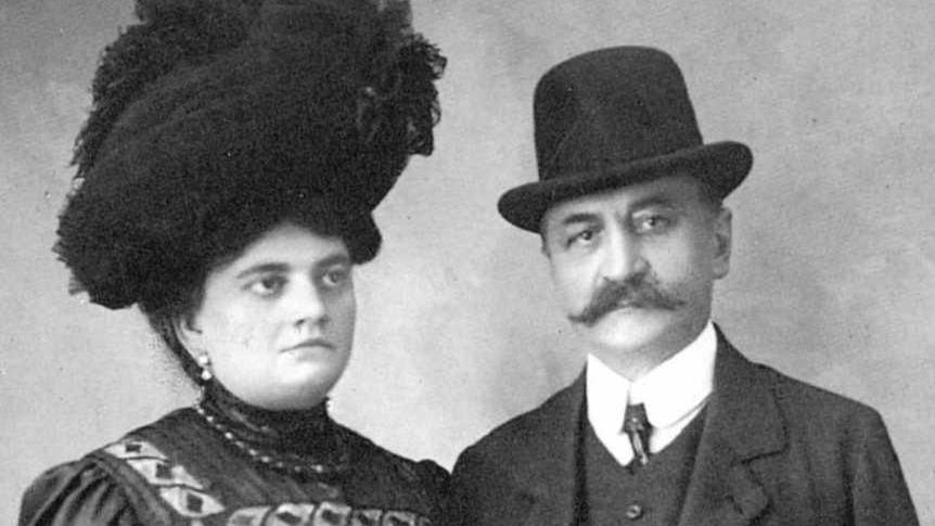 Domenico Melegatti con la moglie (fonte sito web Melegatti)
