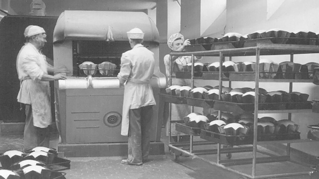 Il forno brevettato da Melegatti (fonte sito web Melegatti)
