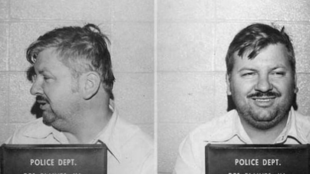 Una foto segnaletica di John Wayne Gacy