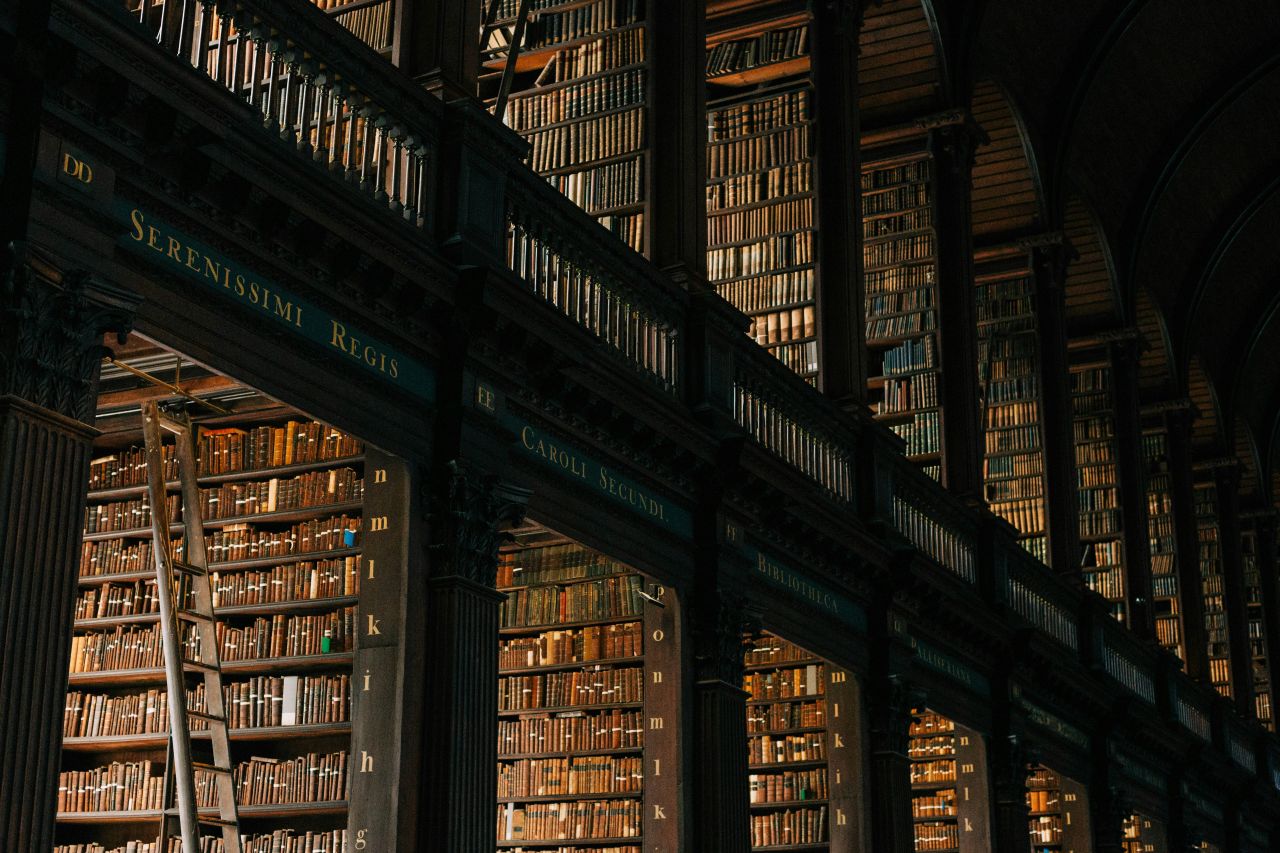 la biblioteca del trinity college