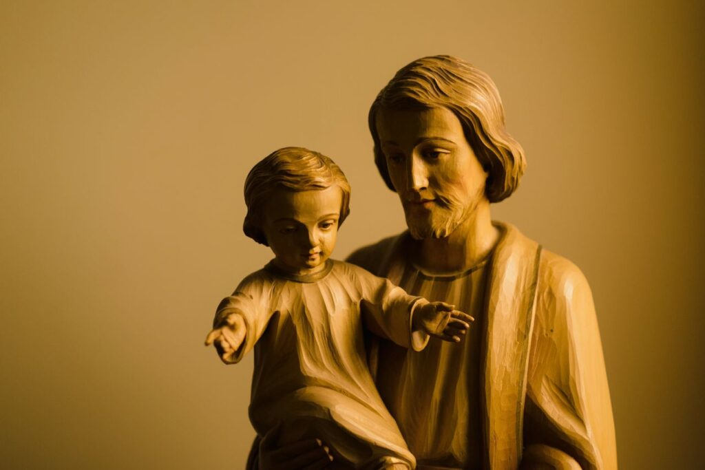 san giuseppe e il bambinello
