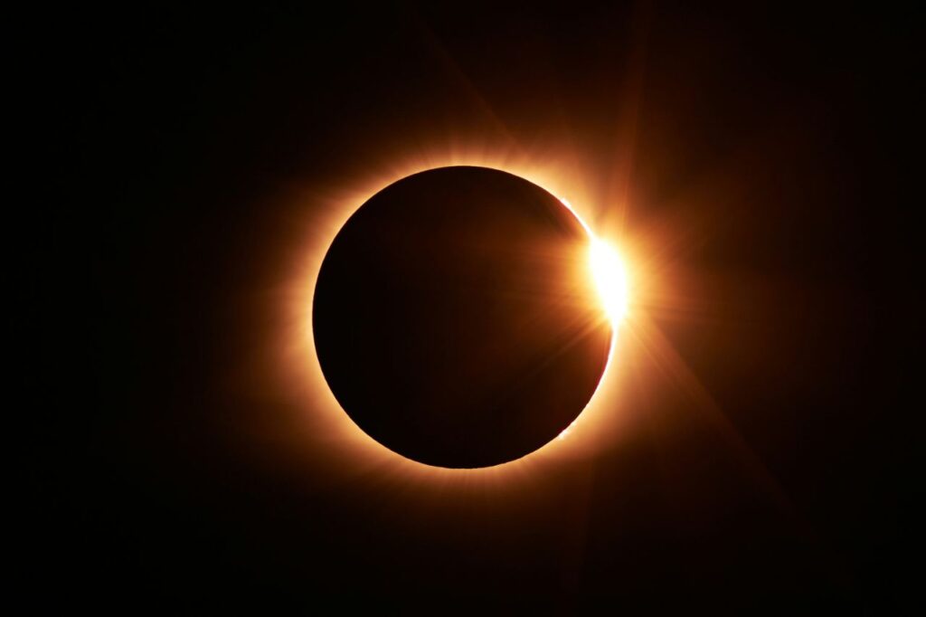 un'eclissi di Sole