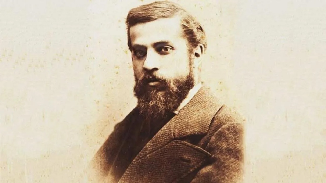 Un ritratto dell'architetto catalano Antoni Gaudí