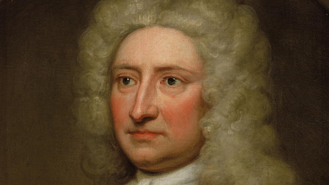 L'astronomo Edmond Halley in un ritratto di Sir Godfrey Kneller