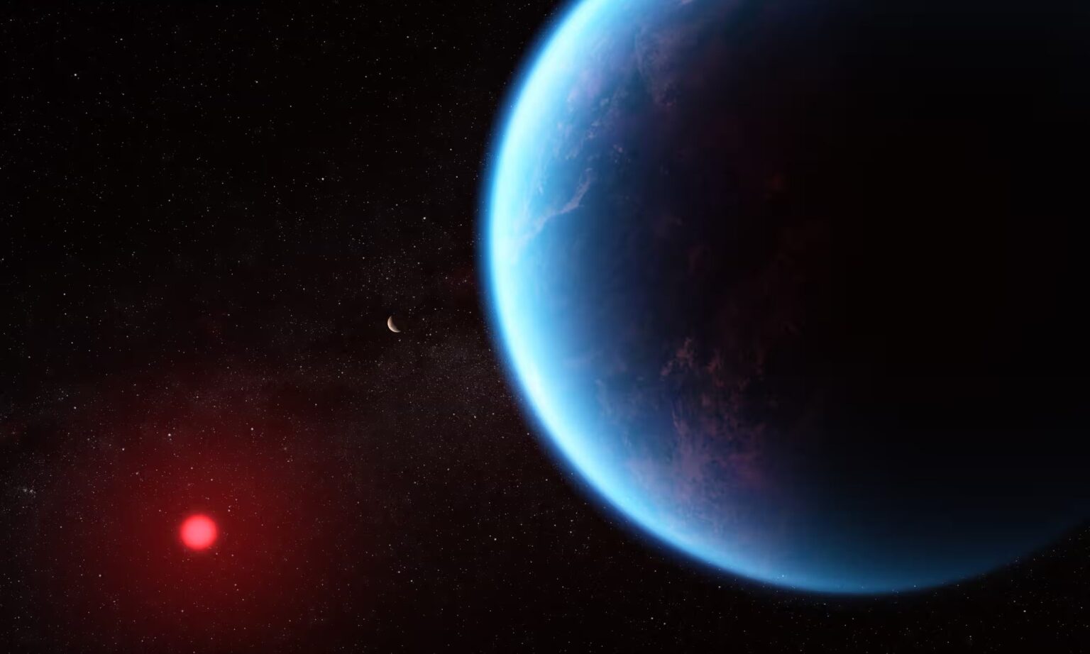 K2-18b ipotizzato dagli studiosi di Cambridge