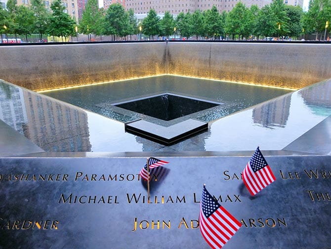 Memoriale 11 settembre 2001 a New York