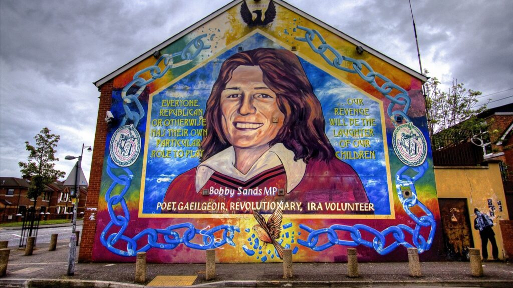 Murale dedicato a Bobby Sands