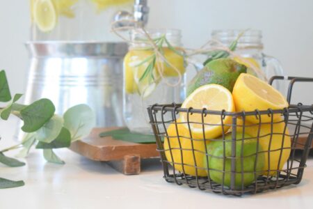 Un cesto di limoni