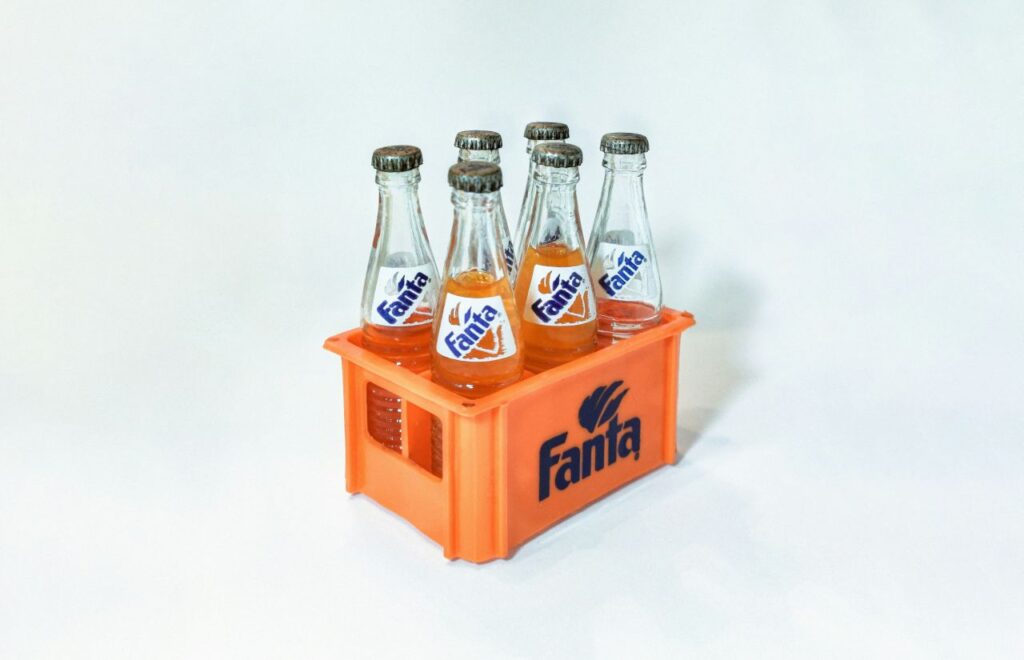 bottiglie di Fanta
