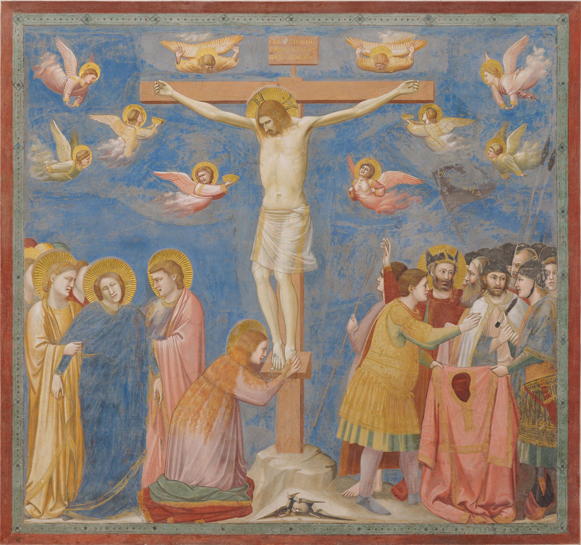 crocifissione di Gesù di Giotto