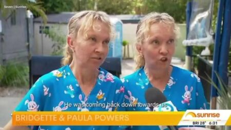 Le gemelle australiane Bridgette e Paula Powers