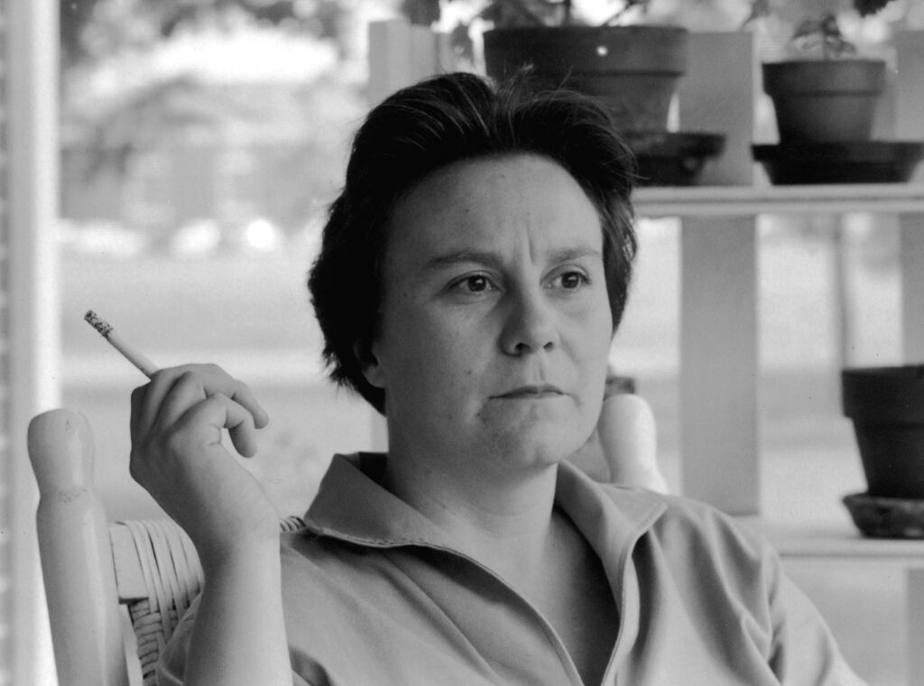 Una foto di Harper Lee dopo il successo de Il buio oltre la siepe