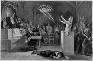 Una rappresentazione fantasiosa dei processi di Salem