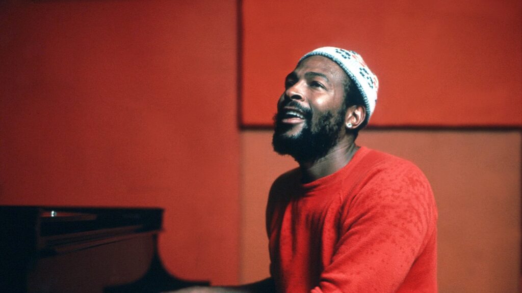 Marvin Gaye nel 1974