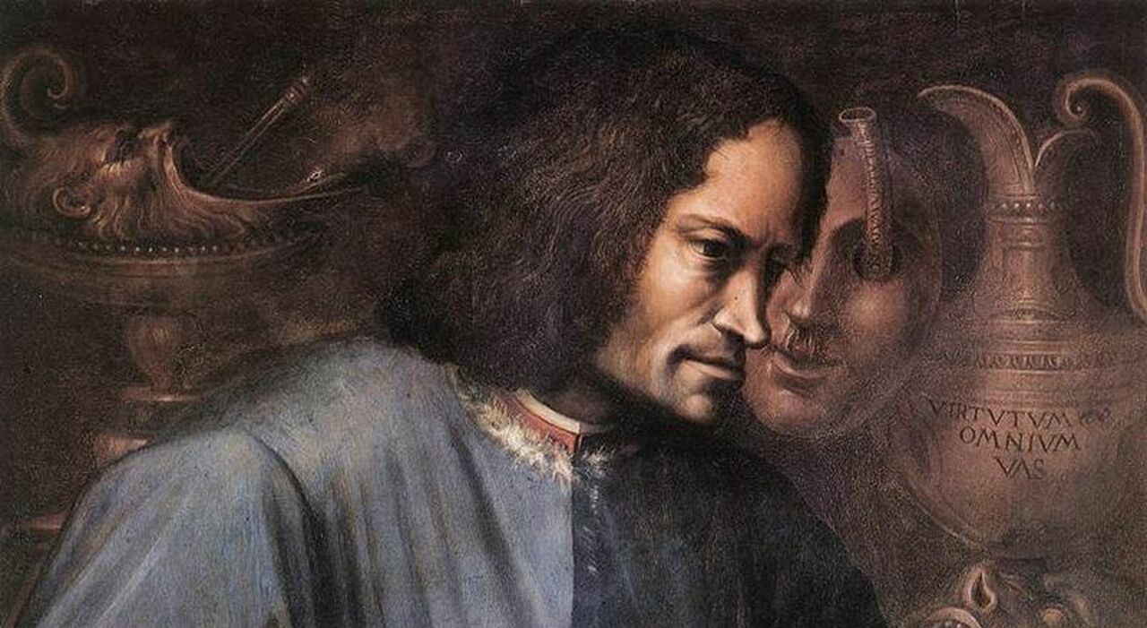 quadro che ritrae lorenzo de medici