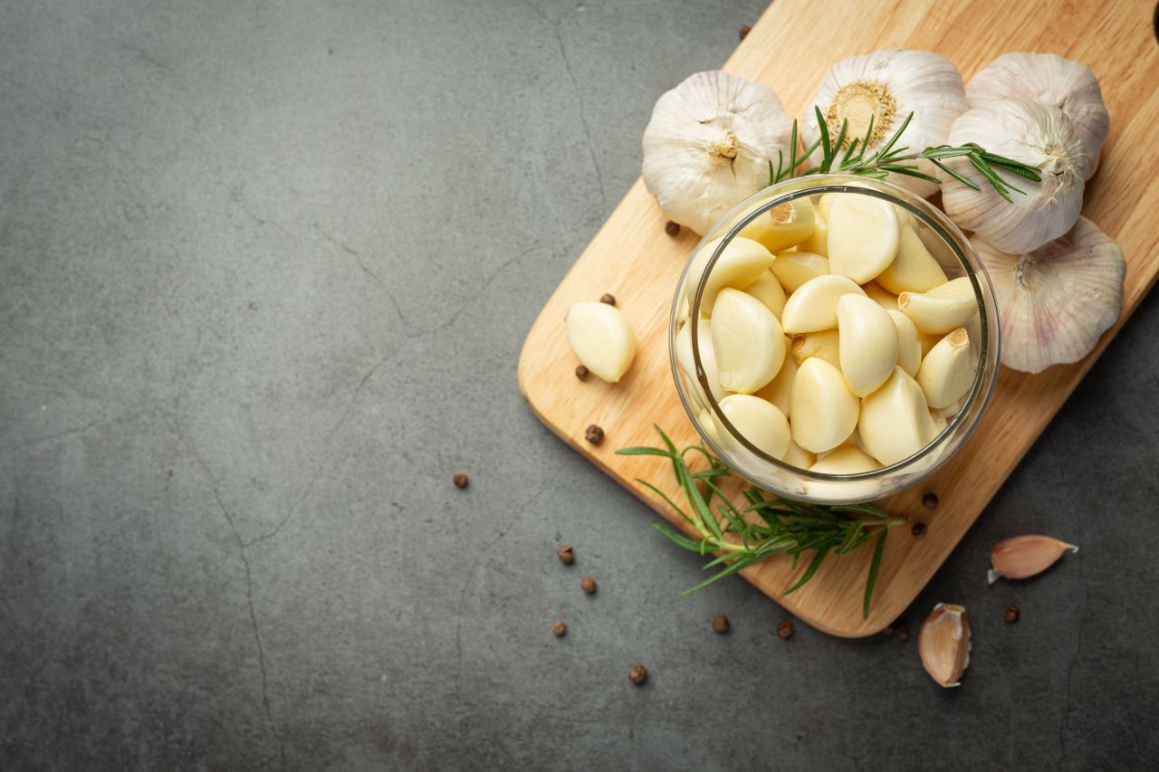 spicchi d'aglio