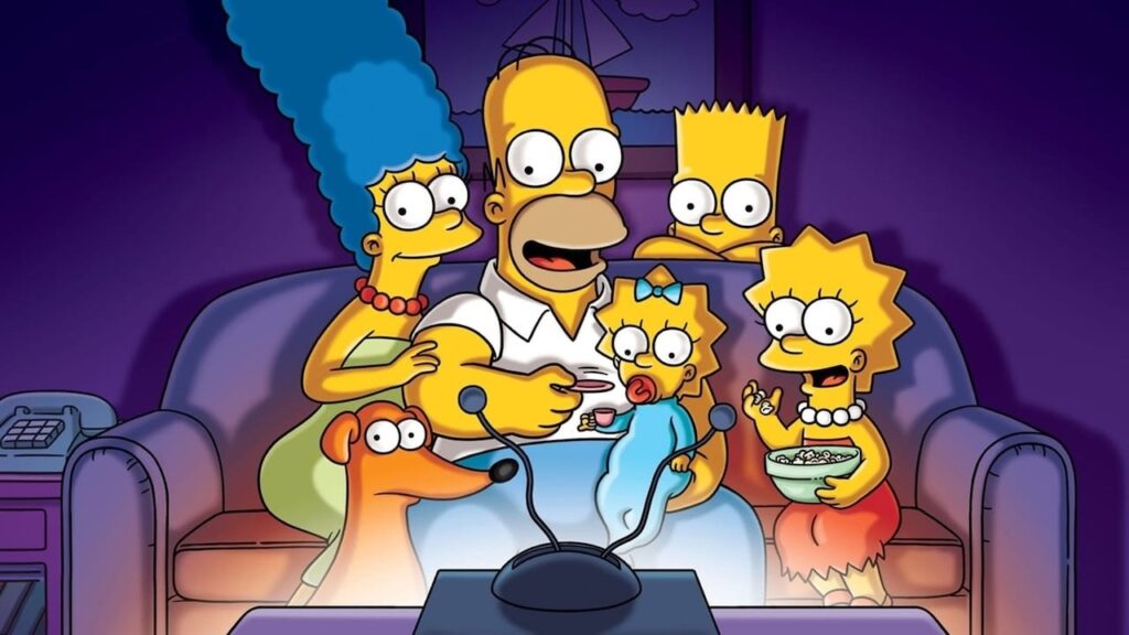 La famiglia Simpson alla tv - fonte: movieweb.com