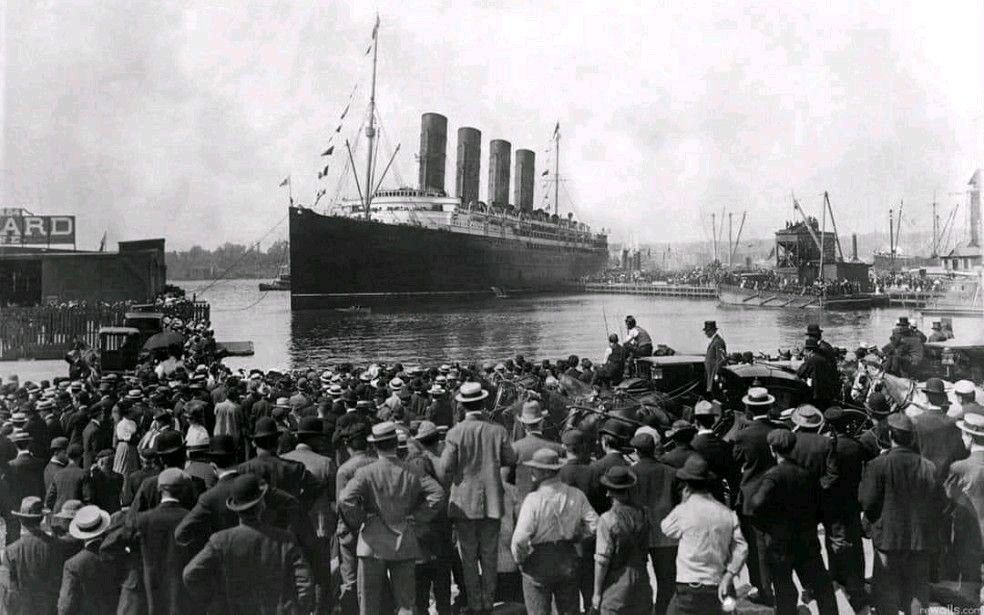 Il Titanic lascia il porto di Southampton (fonte Maritme Ciprus)
