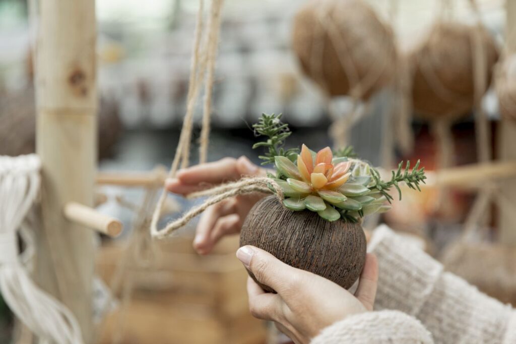 un kokedama