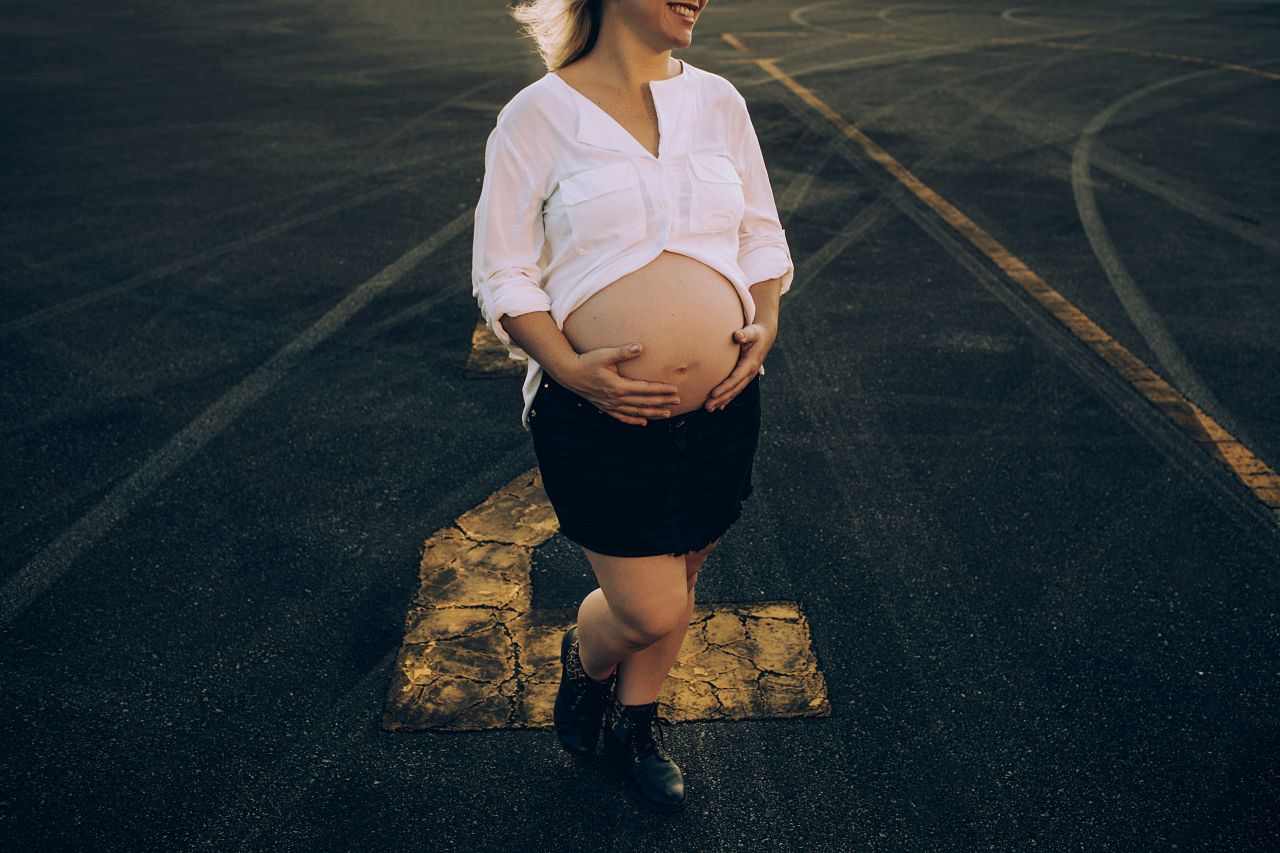 una mamma in attesa