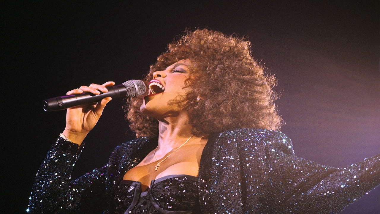 Un'esibizione di Whitney Houston. Fonte: gettyimages.com