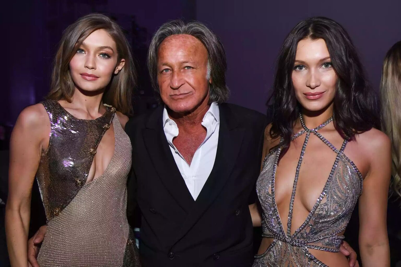 Gigi, Mohamed e Bella Hadid