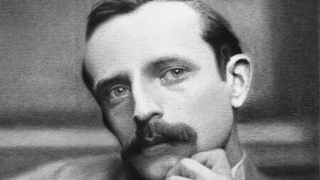 Lo scrittore James M. Barrie