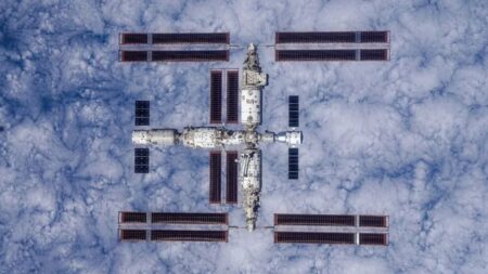 La stazione spaziale Tiangong Space