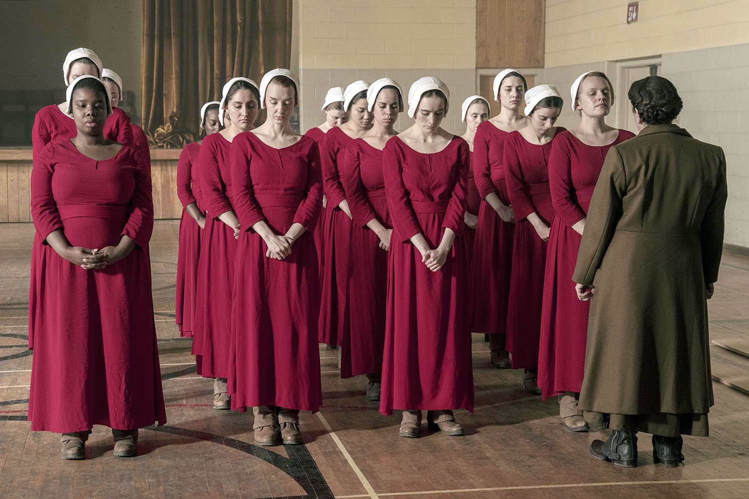 Una scena di The Handmaid's Tale