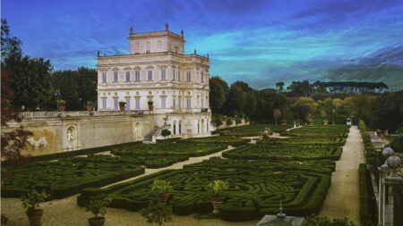 Uno scorcio di Villa Pamphilj