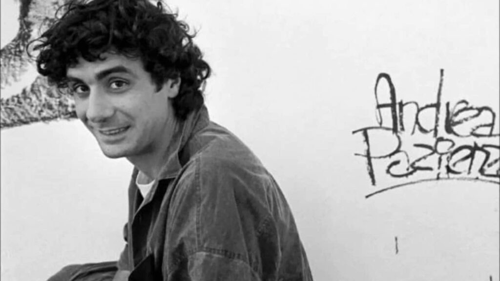 Il disegnatore e fumettista Andrea Pazienza