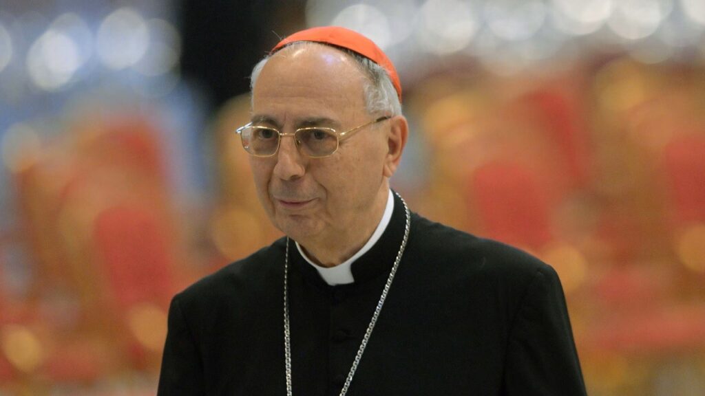 Il cardinale Dominique Mamberti
