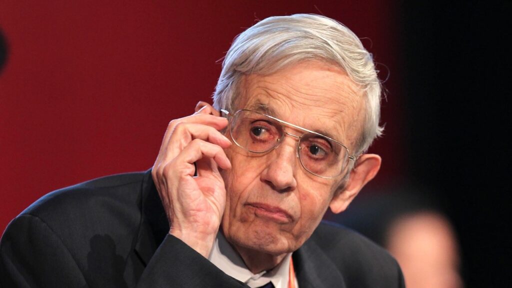 L'illustre matematico John Nash