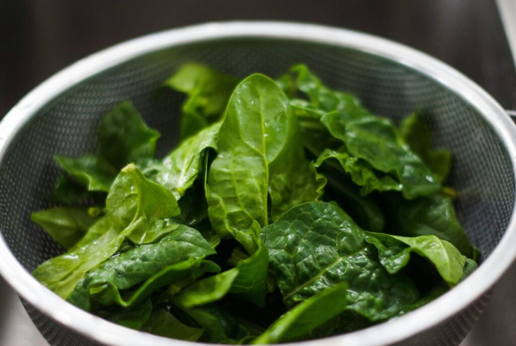 spinaci crudi