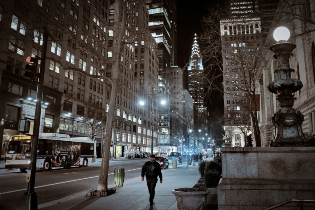 uno scorcio del Chrysler building